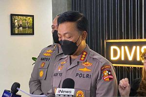 Jubir Divhumas Polri Kombes Ade Yaya Suryana. (ist) - Polri: Pemuda Madiun Bantu Bjorka Buat Grup Demi Terkenal dan Uang
