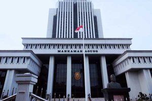 Kantor Mahkamah Agung. (ist) - Agung Sudrajad Jadi Tersangka, KPK Geledah Kantor MA