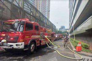 Kebakaran mal Grand Indonesia. (ist) - Mal Grand Indonesia Terbakar, Pengunjung Dievakuasi