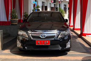 Kendaraan dinas Wali Kota Malang. (bim) - Terlalu Mahal, Pemkot Malang Belum Bisa Belanja Mobil Listrik sebagai Kendaraan Dinas