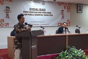 Ketua Bawaslu Kota Batu, Abdur Rochman. (dik) - Minim Peminat, Bawaslu Sosialisasikan Rekrutmen Panwascam