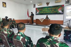 kodim 0833 gelar binsiap apkowil dan puanter bagi babinsa