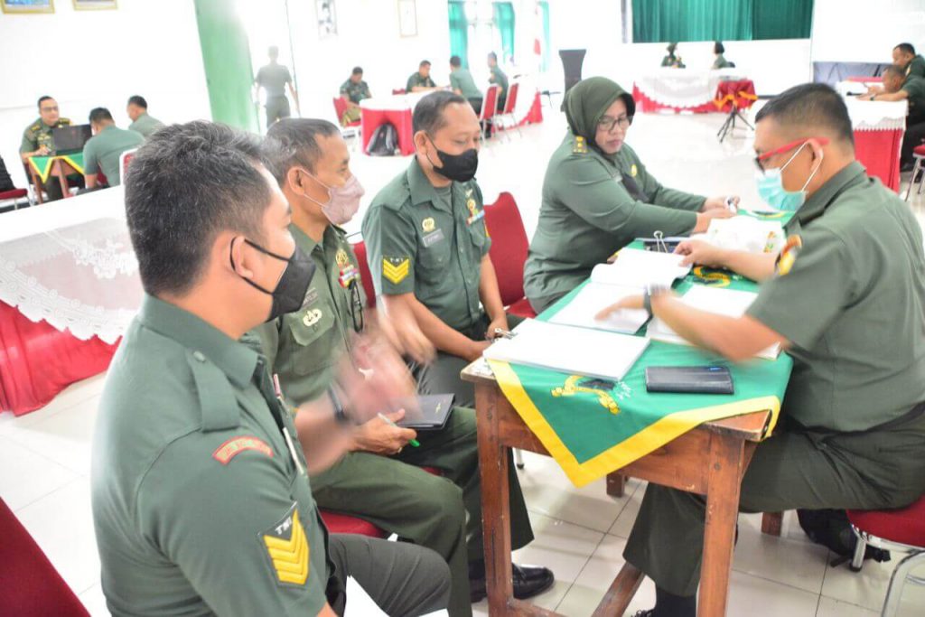 korem 083 bdj terima tim verifikasi itdam v brw 1 1