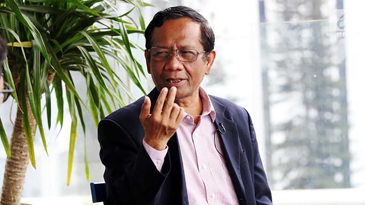 Menkopolhukam Mahfud MD. (ist) - Hacker Bjorka Sebar Data Mahfud MD, Begini Responnya