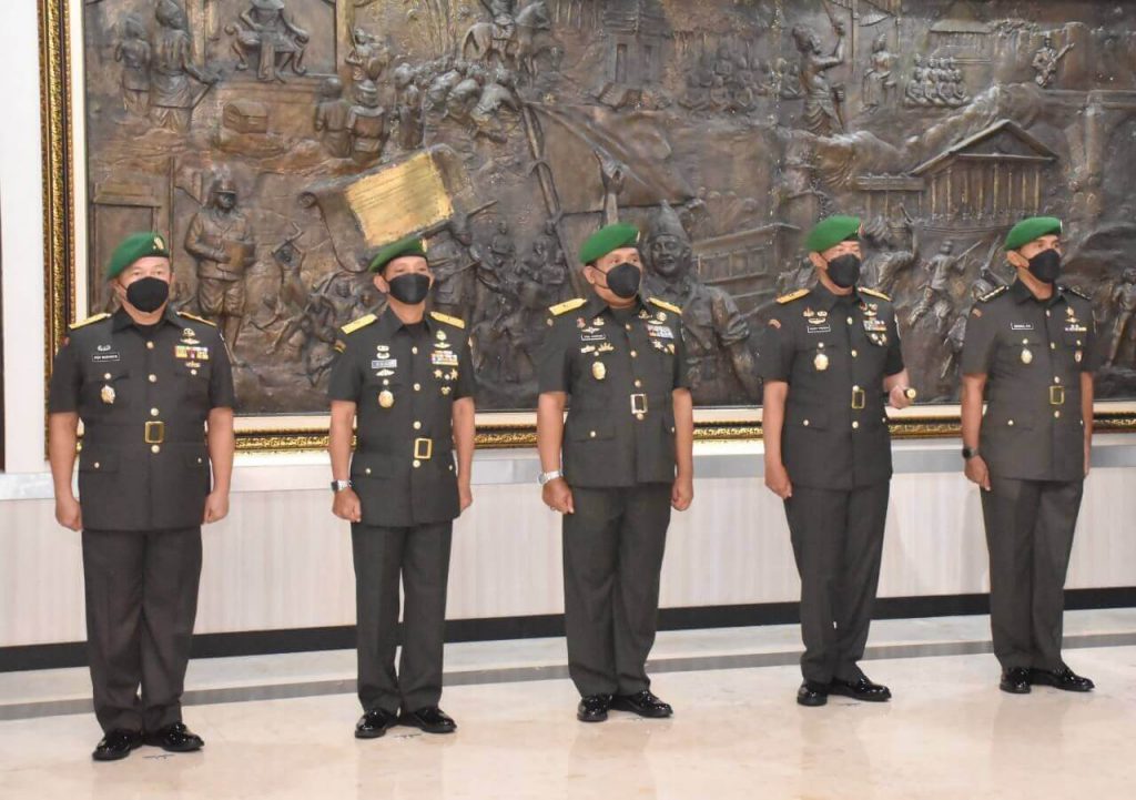 pangdam v brawijaya pimpin serah terima jabatan perwira menengah di lingkungan kodam v brawijaya