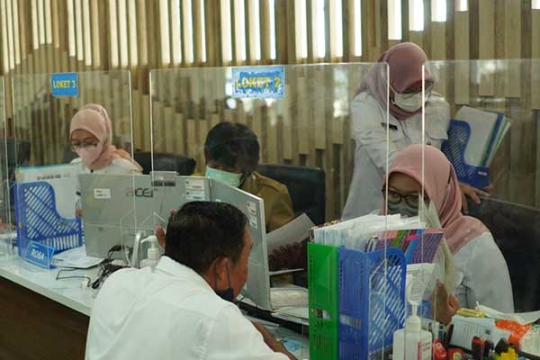 Pelayanan Perdana MPP Untuk Warga Batu. (ist) - Tiga OPD Awali Pelayanan di Soft Launching MPP Among Warga