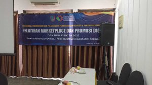 Ruang pertemuan hotel Greenred Jombang. (ful) - Disdagrin Jombang Gelar Pelatihan Marketplace dan Promosi DAK