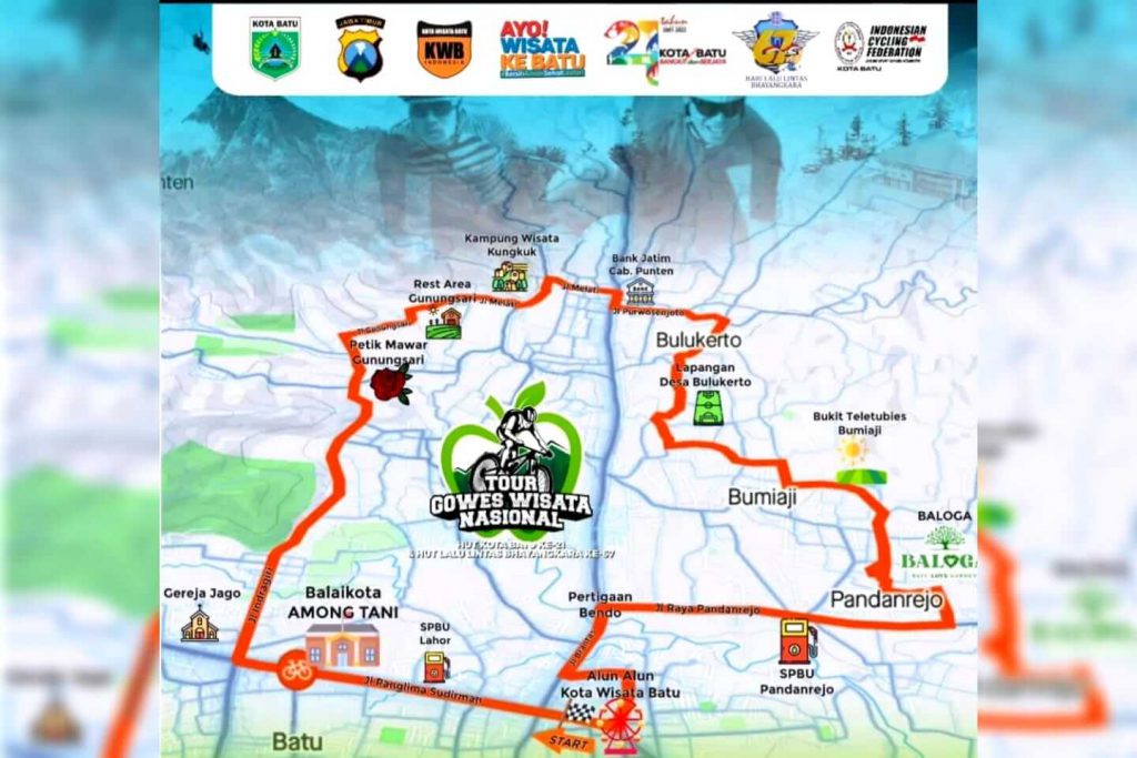 rute yang dilewati