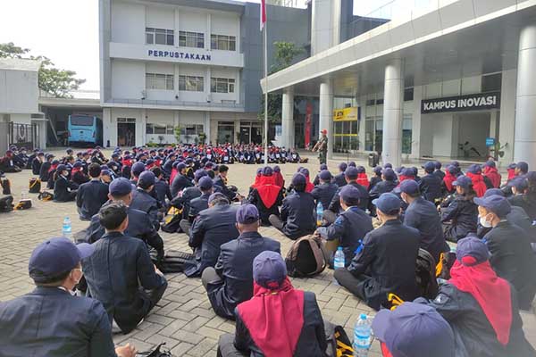 Salah satu agenda PKKMB UWG. (rhd) - Ratusan Maba UWG Ikuti PKKMB - Maba Manajemen dan Kelas Karyawan Cukup Tinggi
