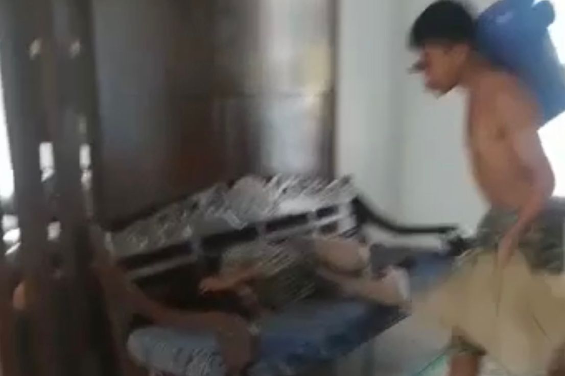 tangkapan layar perilaku perundungan anak di bawah umur di kota malang