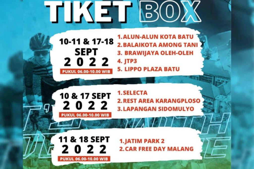 titik tiket box pendaftaran