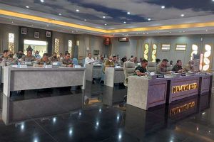 Video Conference terkait antisipasi dampak kenaikan BBM. (ist) - Menteri dan TNI-Polri Antisipasi Dampak Kenaikan BBM
