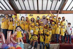 Wali Kota Batu bersama Sahabat Anak Kanker usai menggelar kegiatan Talkshow. (ist) - Wali Kota Batu Semangati Anak-anak Pengidap Kanker
