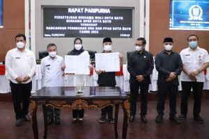 wali kota dan pimpinan dprd batu