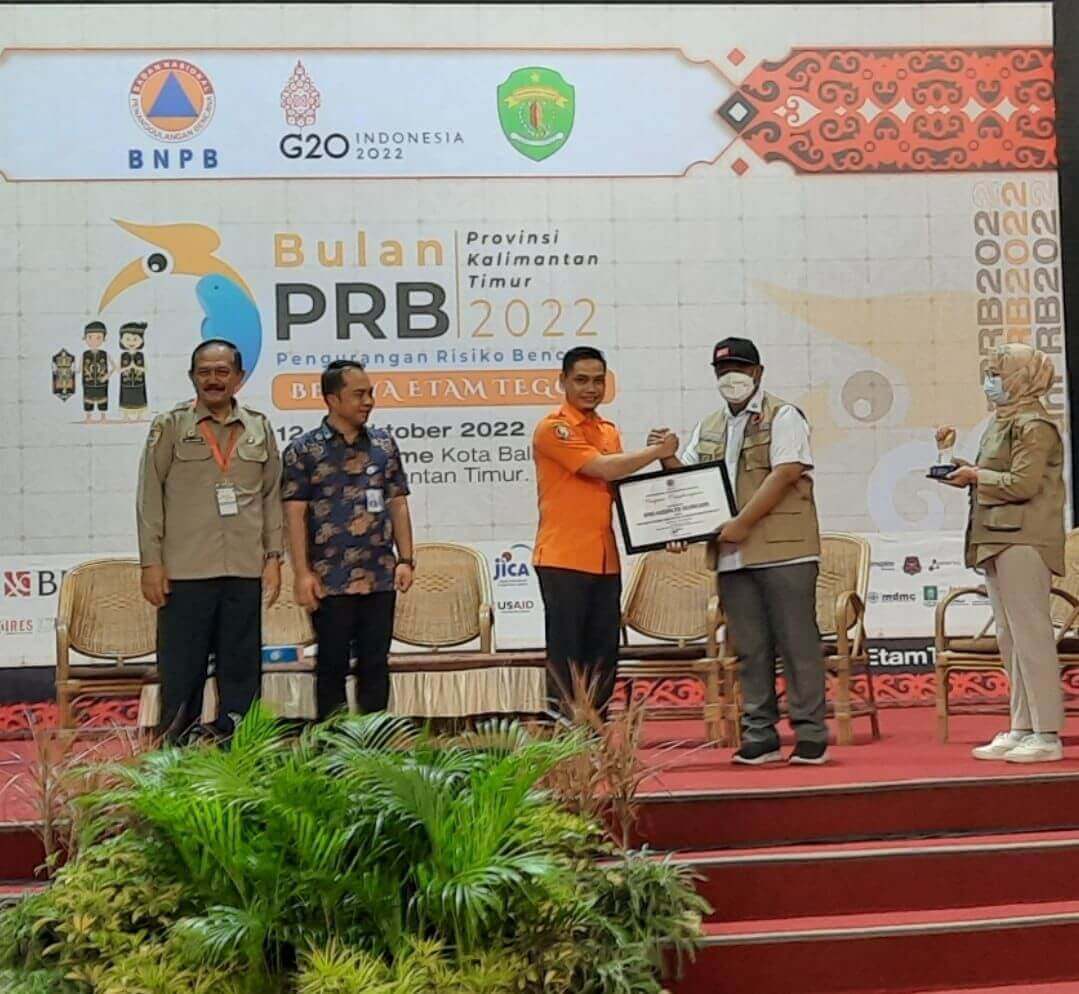 bpbd bojonegoro raih penghargaan