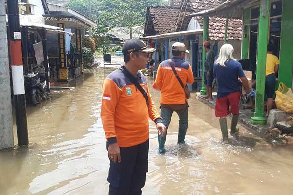 Banjir di pemukiman warga Tambakrejo, Sumawe. (ist) - 26 Rumah Warga Desa Tambakrejo Terendam Banjir