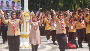 bupati anna hadiri jelajah santri iv