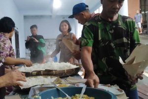 dapur umum bencana banjir desa sitiarjo.