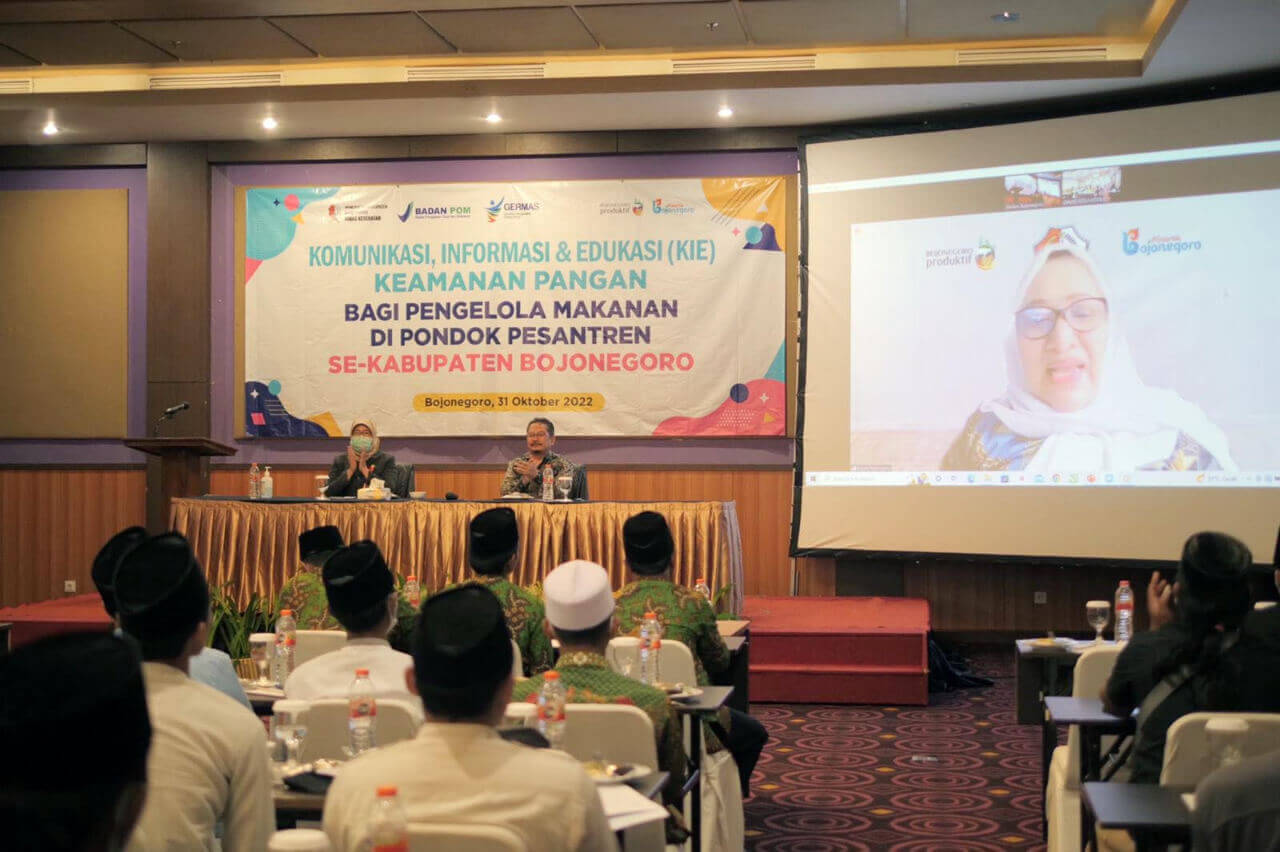 dinkes bojonegoro gelar sosialisasi kie keamanan