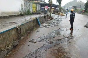 Dokumentasi luapan air yang pernah terjadi di Kota Batu. (ist) - BPBD Batu Tambah Petugas Piket Pemantau