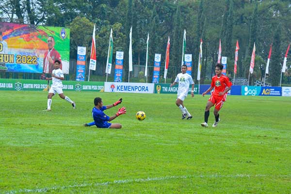 Dua Tim Jatim Menang Telak - Hari Ketiga Liga Santri PSSI Piala Kasad 2022
