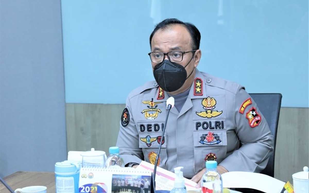 Kadiv Humas Irjen Dedi Prasetyo. (ist) - Bareskrim Polri Periksa Ketum PSSI, Direktur LIB Hingga 18 Polisi