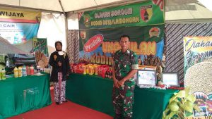 kodim lamongan pamerkan produk unggulan