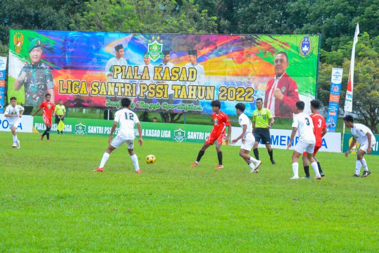 kontingen jatim 1 dan 2 kembali unggul di liga santri pssi piala ksad 1 1 1