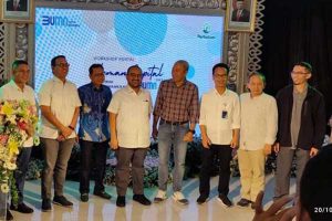Naratama pada Workshop Human Capital BUMN di Coban Rondo Malang. (ist) - Coban Rondo Jadi Tuan Rumah Workshop Human Capital BUMN