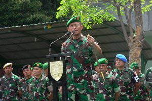 pangdam v brawijaya bersama prajurit kodam v brawijaya ikuti apel kesiapsiagaan11