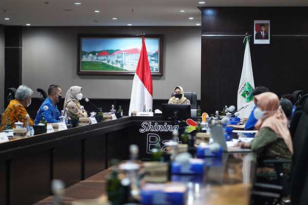 Rakor yang dilaksanakan Perumdam Among Tirto Kota Batu. (ist) - Rakor Perpanjangan Kerjasama Pemanfaatan Sumber Mata Air Perumdam Among Tirto