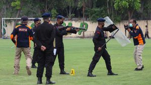 Rekonstruksi Tragedi Kanjuruhan. (ist) - Polri Gelar Rekonstruksi Tragedi Kanjuruhan, Tak Ada Tembakan Gas Air Mata ke Tribun