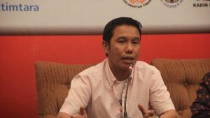 Sekjen PSSI Yunus Nusi. (ist) - Penjelasan PSSI Soal Tolak Rekomendasi Gelar Pertandingan Sore Hari