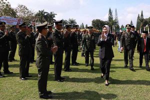 Wali Kota Batu menghadiri upacara peringatan Hari Kesaktian Pancasila. (ist) - Walikota Batu Pimpin Upacara Hari Kesaktian Pancasila 2022