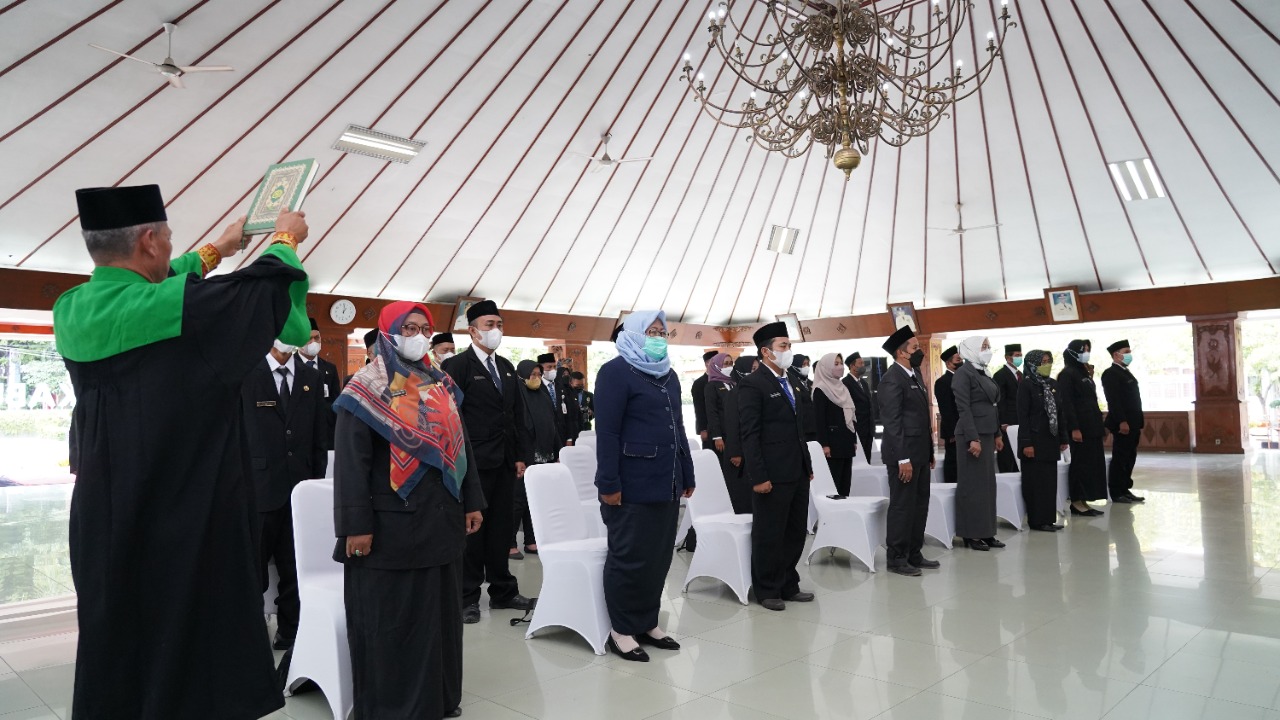 pelantikan pejabat bojonegoro
