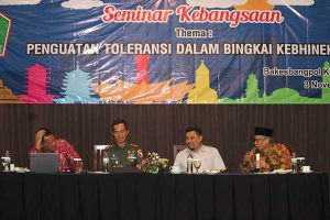 Dandim 0833 sampaikan Penguatan Toleransi dalam Seminar Kebangsaan. (ist) - Dandim 0833 Sampaikan Penguatan Toleransi dalam Seminar Kebangsaan