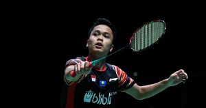 Atlet badminton Anthony Sinisuka Ginting. (ist)