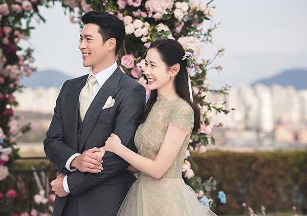 Pasangan Hyun Bin dan Son Hye Jin. (ist)