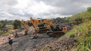Ilustrasi tambang ilegal. (ist) - Bareskrim Polri Akan Panggil Ismail Bolong Soal Suap Tambang Ilegal