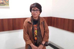 Istri Mendiang Munir, Pahlawan Hak Asasi Manusia. (dik) - Pemkot Batu dan Istri Mendiang Munir, Teken MoU Pengelolaan Museum HAM