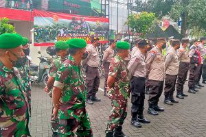 Jaga kondusifitas wilayah, TNI-Polri gelar apel sinergisitas. (ist) - Jaga Kondusifitas Wilayah, TNI-Polri Gelar Apel Sinergisitas