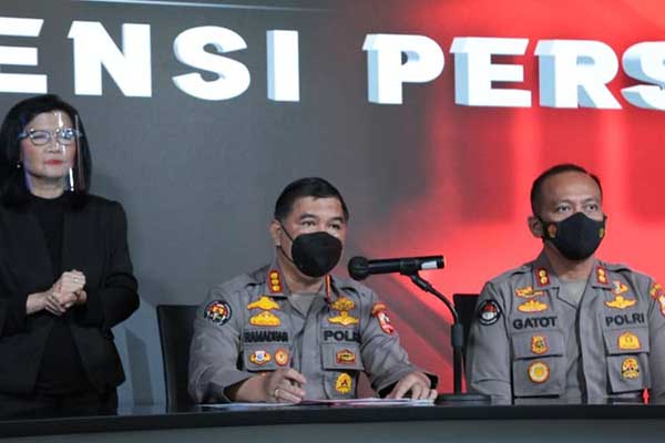 Karo Penmas Polri Brigjen Ahmad Ramadhan. (ist) - Polri Tangkap 3 Tersangka Terorisme Jaringan Jemaah Islamiyah