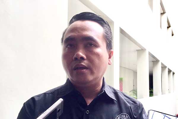 Kepala Disnaker PMPTSP Kota Malang, Arif Tri Sastyawan, saat menjawab pertanyaan awak media. (bim) - Menanggapi Usulan DPRD Tentang Pengoptimalan MPP, Disnaker: Kami Sangat Mendukung