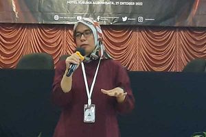 Ketua Bidang Sosdiklih dan Parmas KPU Kota Batu, Marlina. (dik) - Ini Alasan Mengapa KPU Batu Butuh Banyak Calon Anggota Ad Hoc