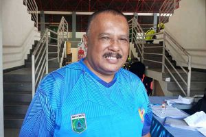 Ketua KONI Batu terpilih, Sentot Ari Wahyudi, hasil Musorkot KONI Batu 2022. (dik) - Terpilih Secara Aklamasi, Sentot Pimpin KONI Batu 5 Tahun Kedepan