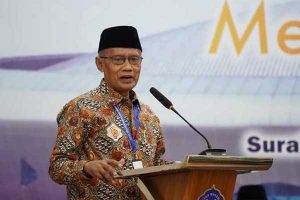 Ketua PP Muhammadiyah Haedar Nashir. (ist) - Haedar Nashir Terpilih Lagi Jadi Ketua Umum PP Muhammadiyah 2022-2027