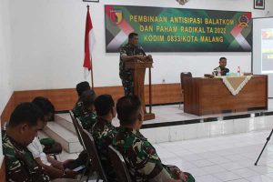Kodim 0833 gelar pembinaan antisipasi Balatkom dan Paham Radikal. (ist) - Kodim 0833 Gelar Pembinaan Antisipasi Balatkom dan Paham Radikal