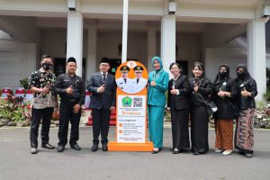 launching titik baca oleh wali kota malang sutiaji di momen peringatan hari pahlawan