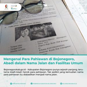 nama pahlawan bojonegoro