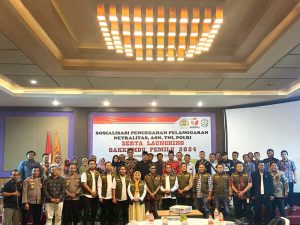bawaslu bojonegoro launching gakkumdu ingatkan netralitas asn tni dan polri